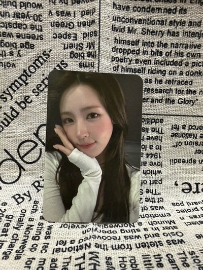 有損 i-dle 薇娟 台灣展覽第一輪入場卡