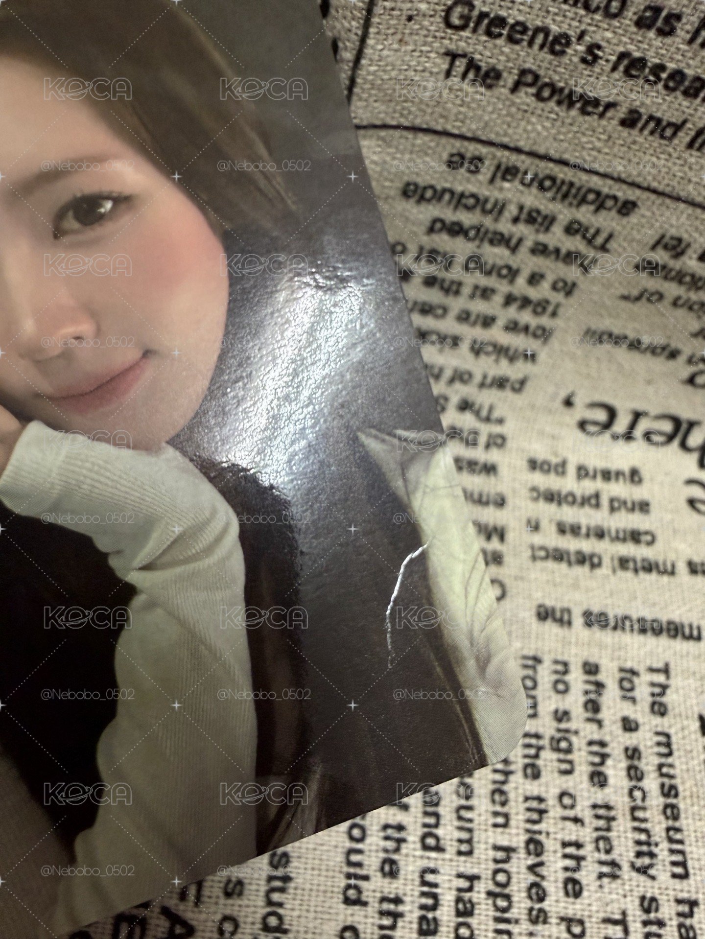 有損 i-dle 薇娟 台灣展覽第一輪入場卡