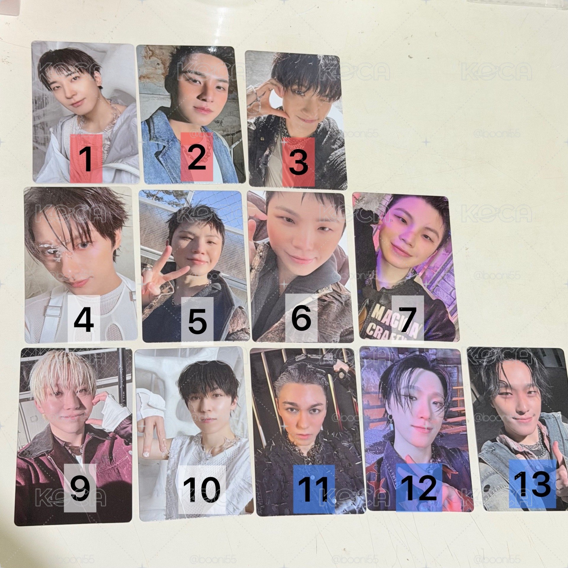 SEVENTEEN 正五 專卡