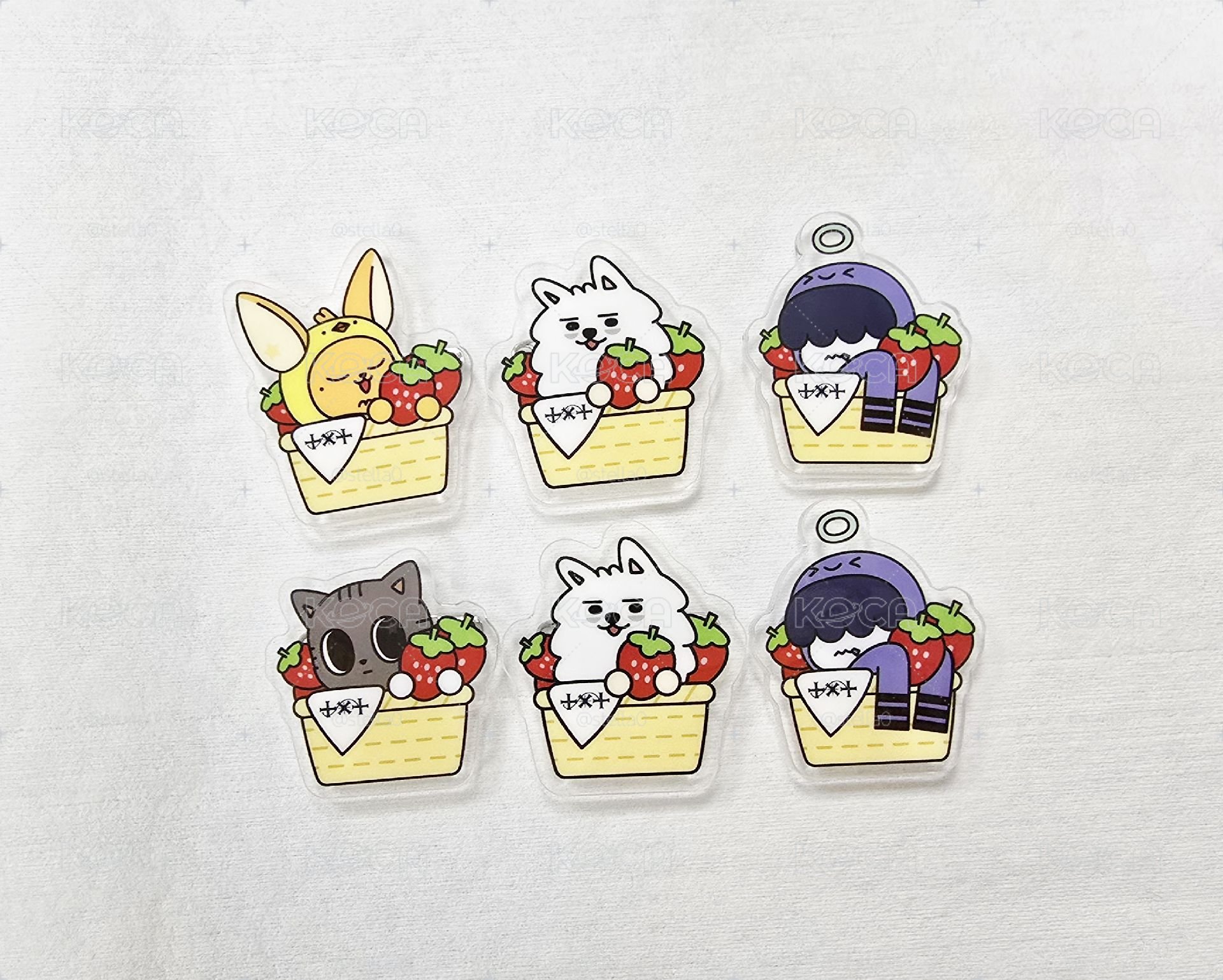 TXT 草莓徽章 全新現貨