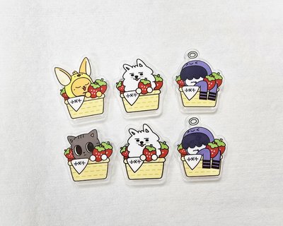 TXT 草莓徽章 全新現貨