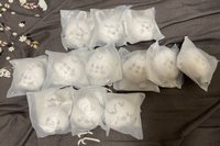 城 銀色大臉吊飾