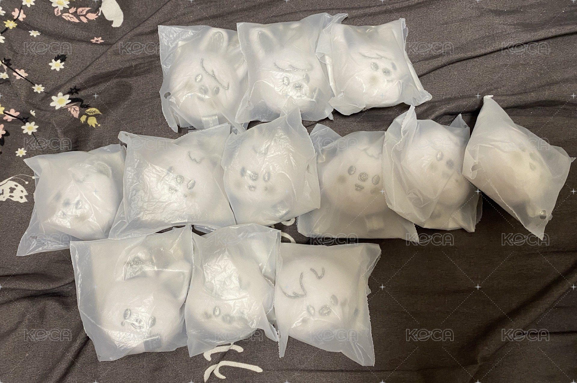 彬 銀色大臉吊飾