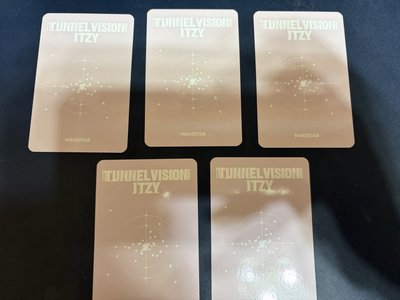 售ITZY 迷你十一輯 "TUNNEL VISION"Makestar 通路特典小卡 MS 成套