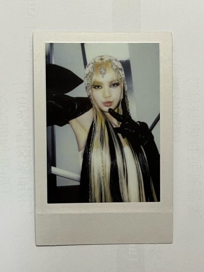 BORN PINK LISA專輯卡 Gray ver.Pola A ver.
