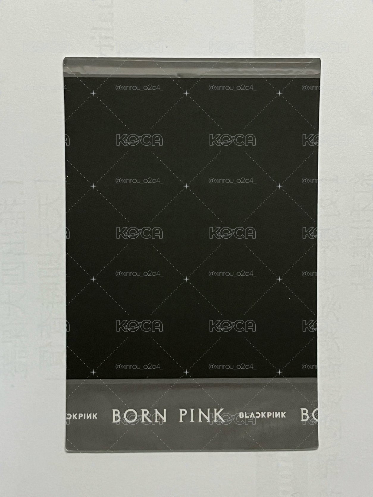 BORN PINK LISA專輯卡 Gray ver.Pola A ver.