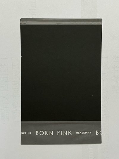 BORN PINK LISA專輯卡 Gray ver.Pola A ver.