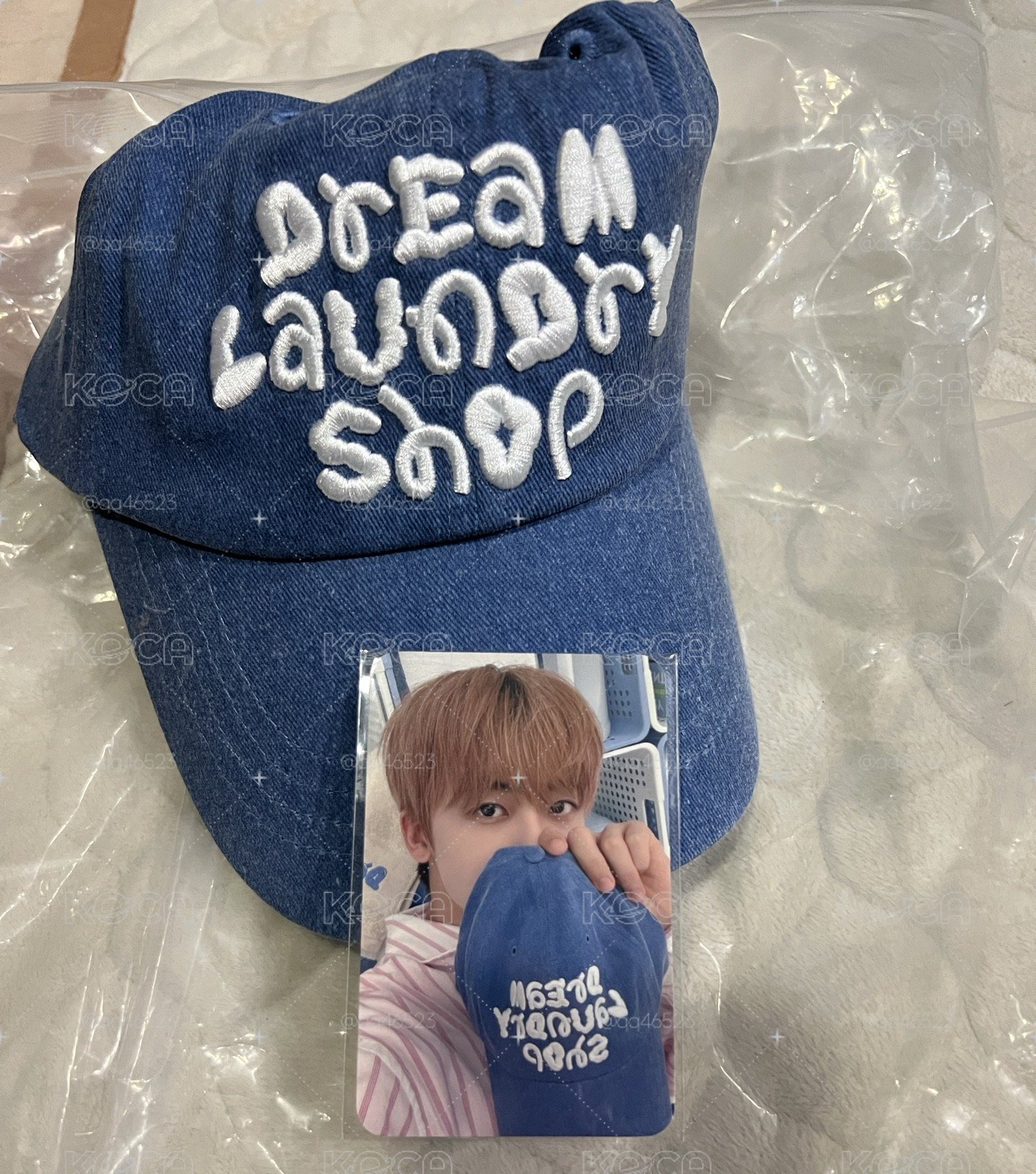 NCT DREAM洗衣房帽子含渽民小卡 不拆