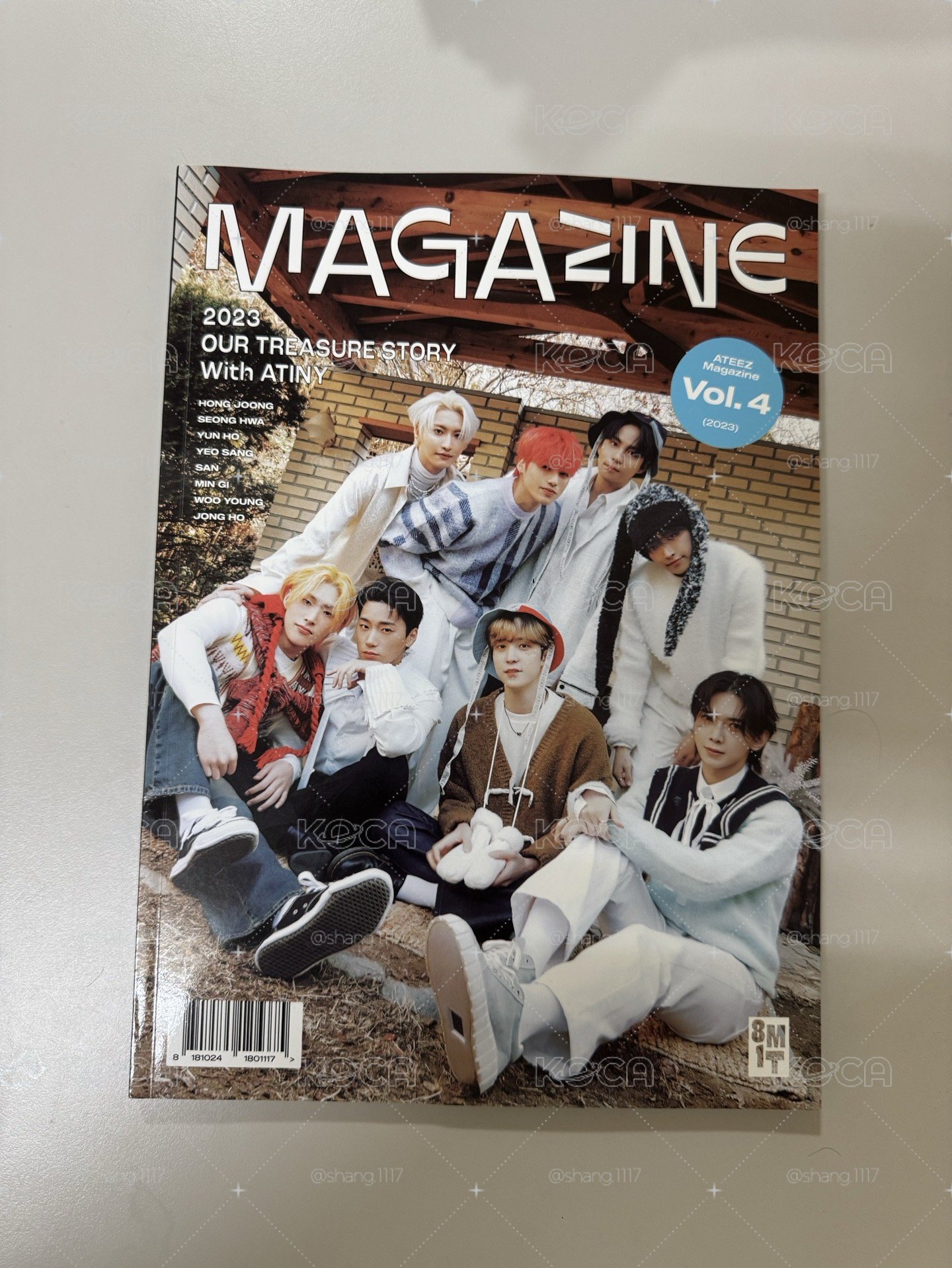 ATEEZ 4期會員雜誌