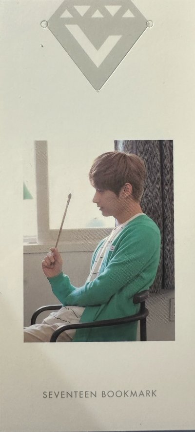 SEVENTEEN JUN 文俊輝 正規一書籤卡