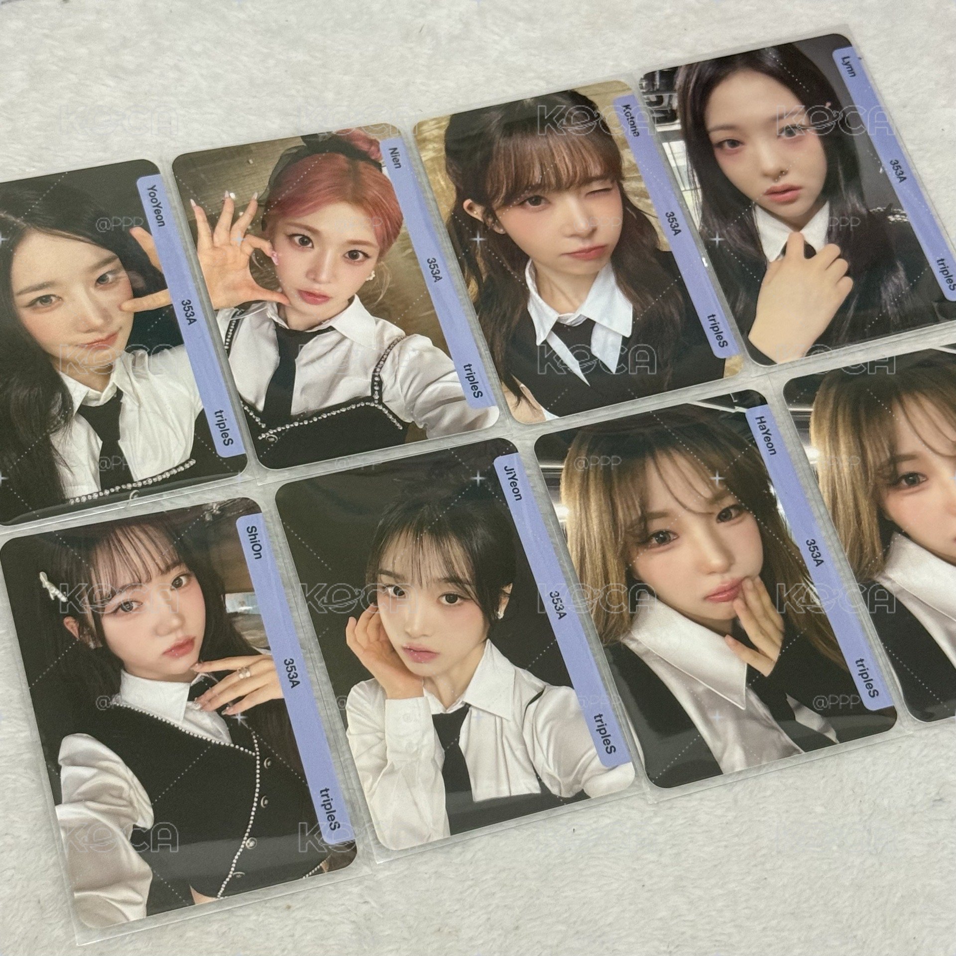 tripleS @%台北演唱會vip入場卡 dco