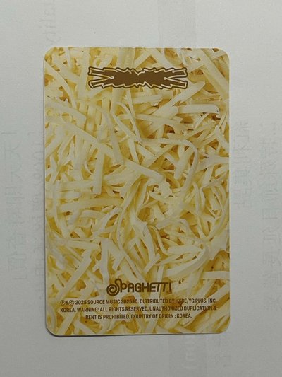 SPAGHETTI EUNCHAE專輯卡 vol.2 (knocking basil)