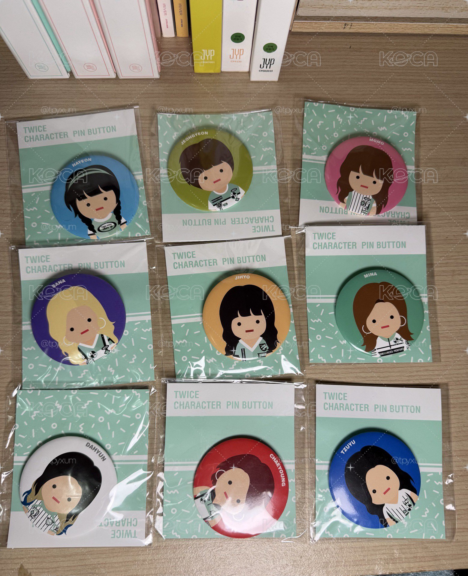 TWICE 2巡徽章