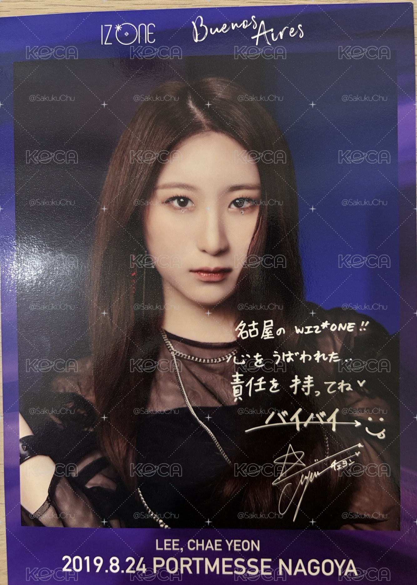  Buenos Aires 名古屋擊掌手渡卡 場限卡 李彩演