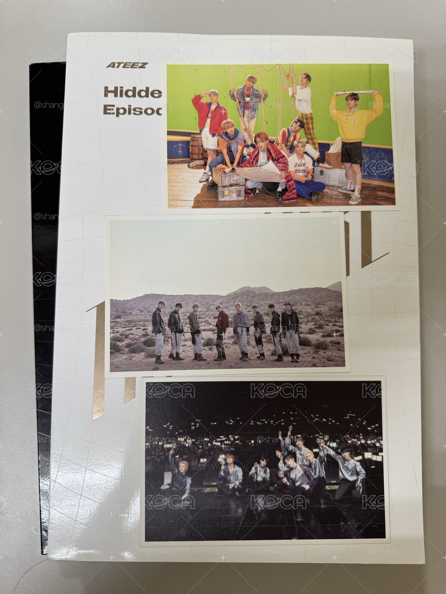 明信片_ ATEEZ TREASURE : HIDDEN MAP 回憶錄