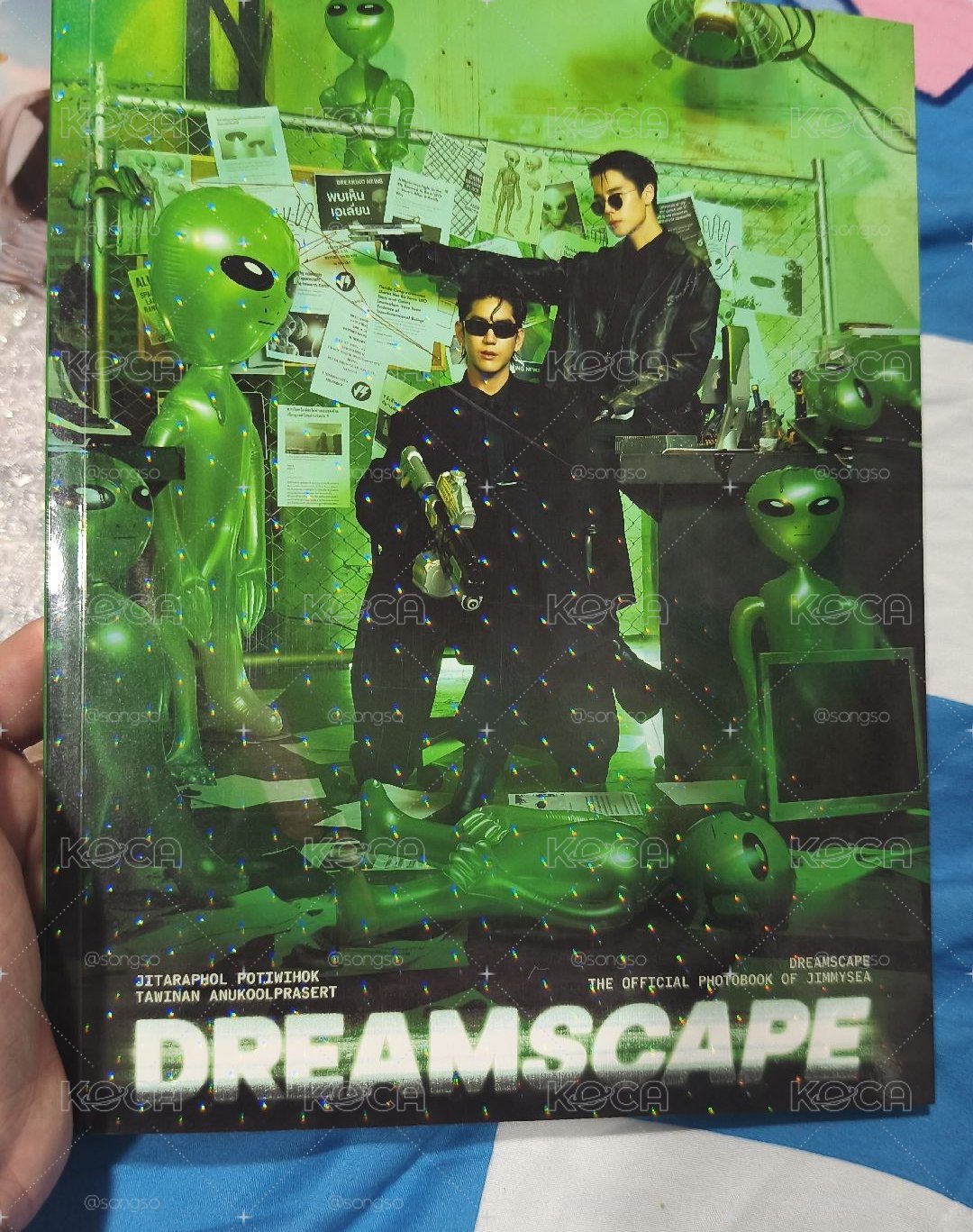 JimmySea DREAMSCAPE 寫真書（少一張雙人卡，但送26年一月Jimmy書展卡*1）