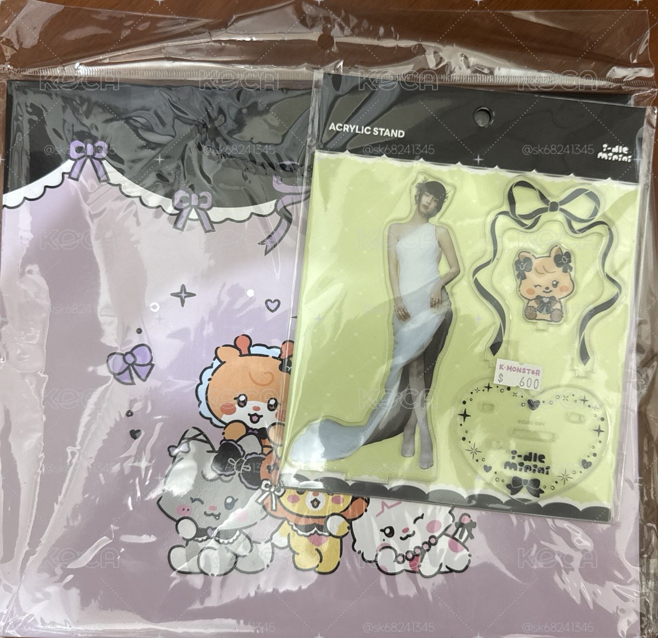 lf minini 快閃店 立牌 +紙袋 麵