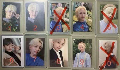 淨漢 JEONGHAN 公放 一直娛 特典 小卡