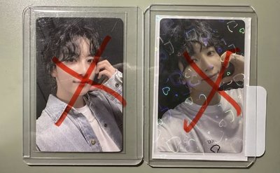 淨漢 JEONGHAN 公放 一直娛 特典 小卡