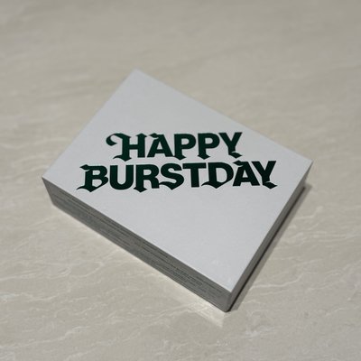 【空專】SVT💎- VOL.5 [HAPPY BURSTDAY] 電子專（無自拍小卡 其餘都有）