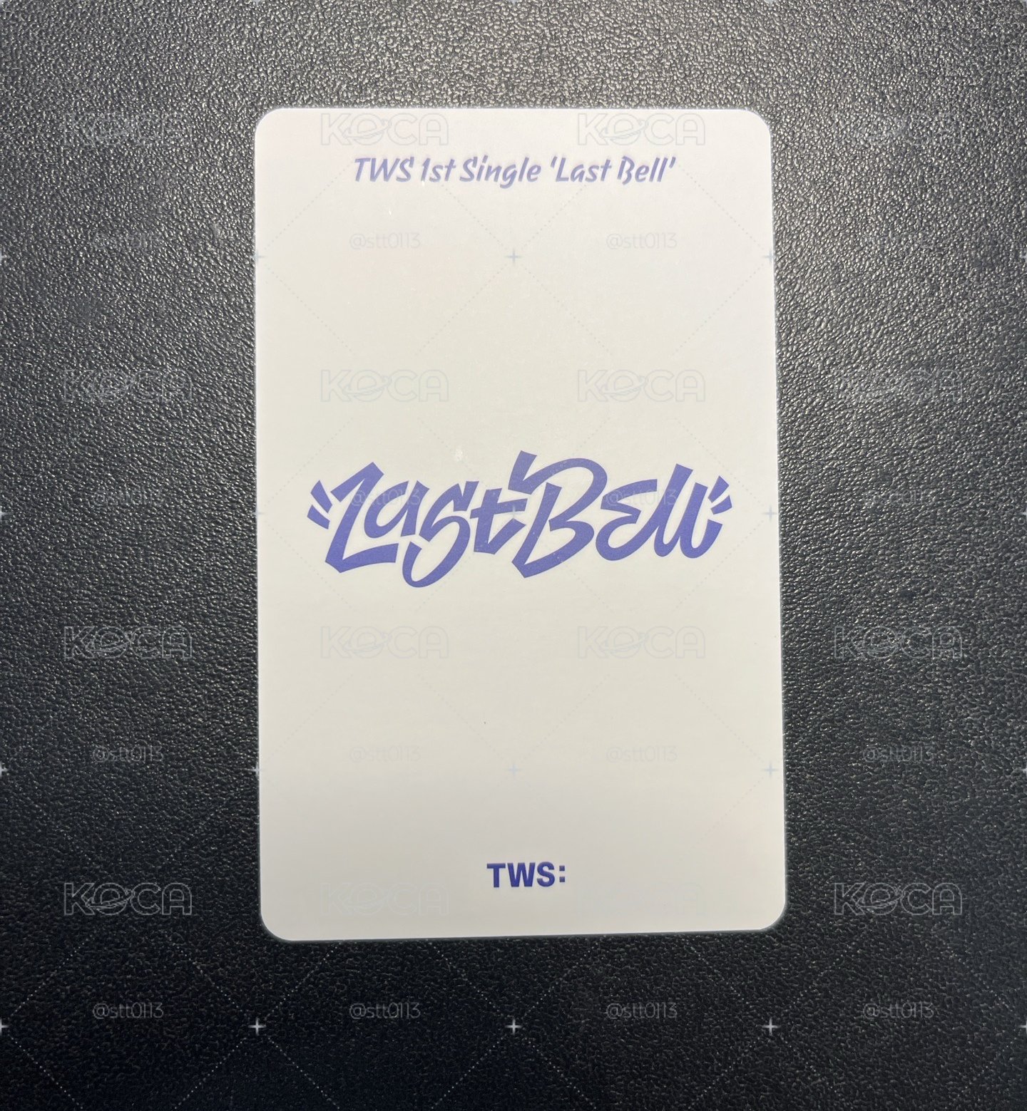 TWS Last Bell kkt 特典卡 英宰