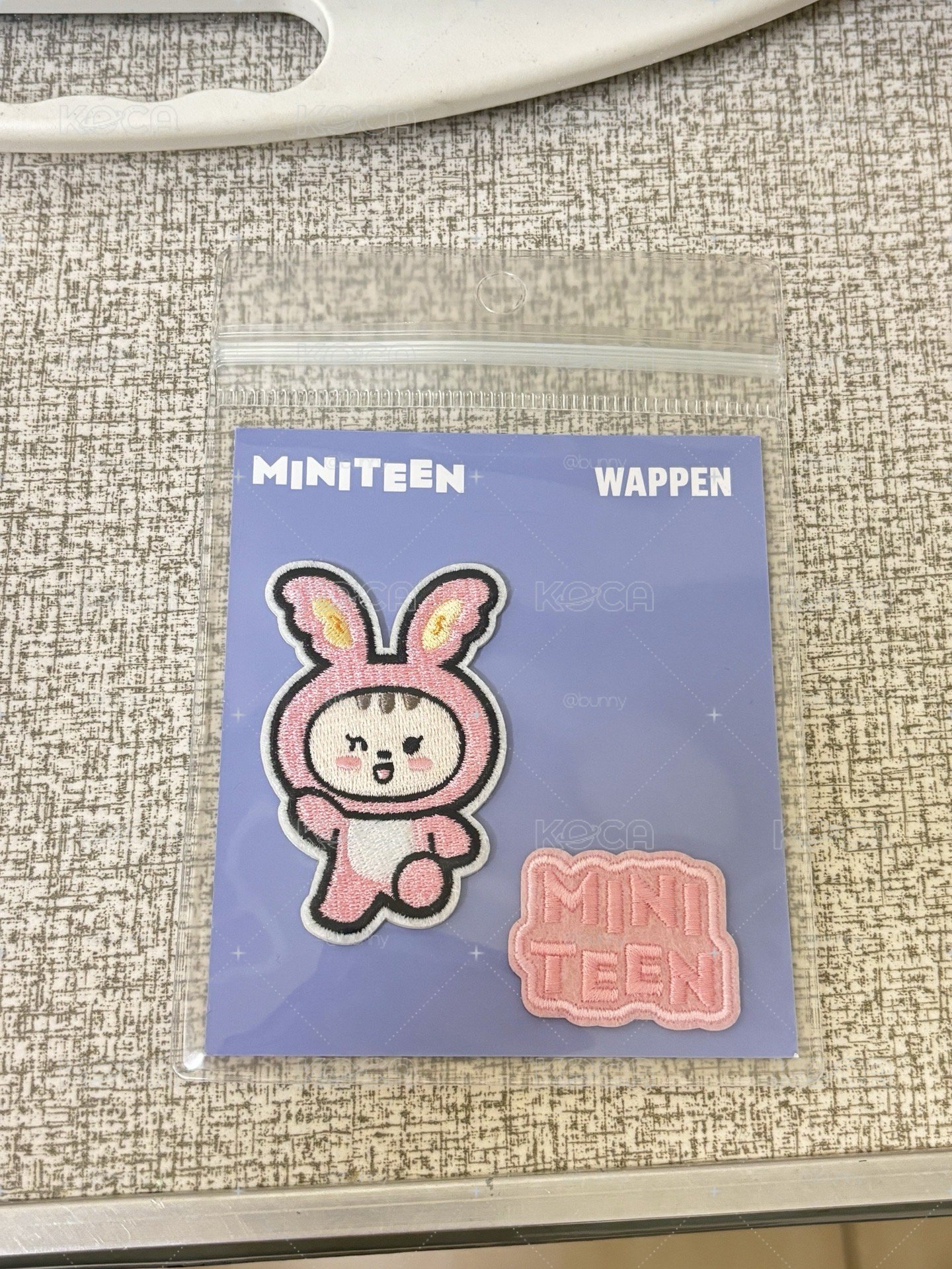 miniteen刺繡布章 漢