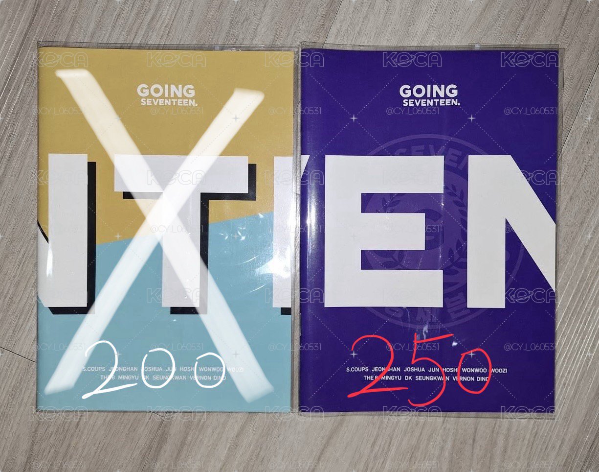 SVT 空專、雜誌、專輯內容物單賣