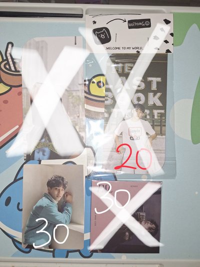 SVT 空專、雜誌、專輯內容物單賣