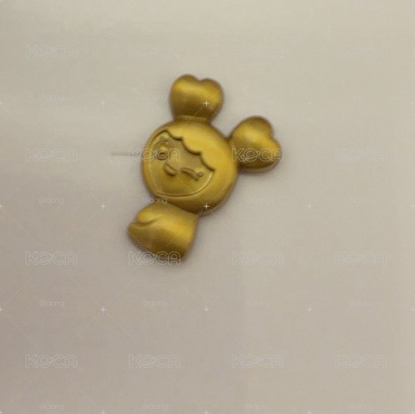 桃徽章