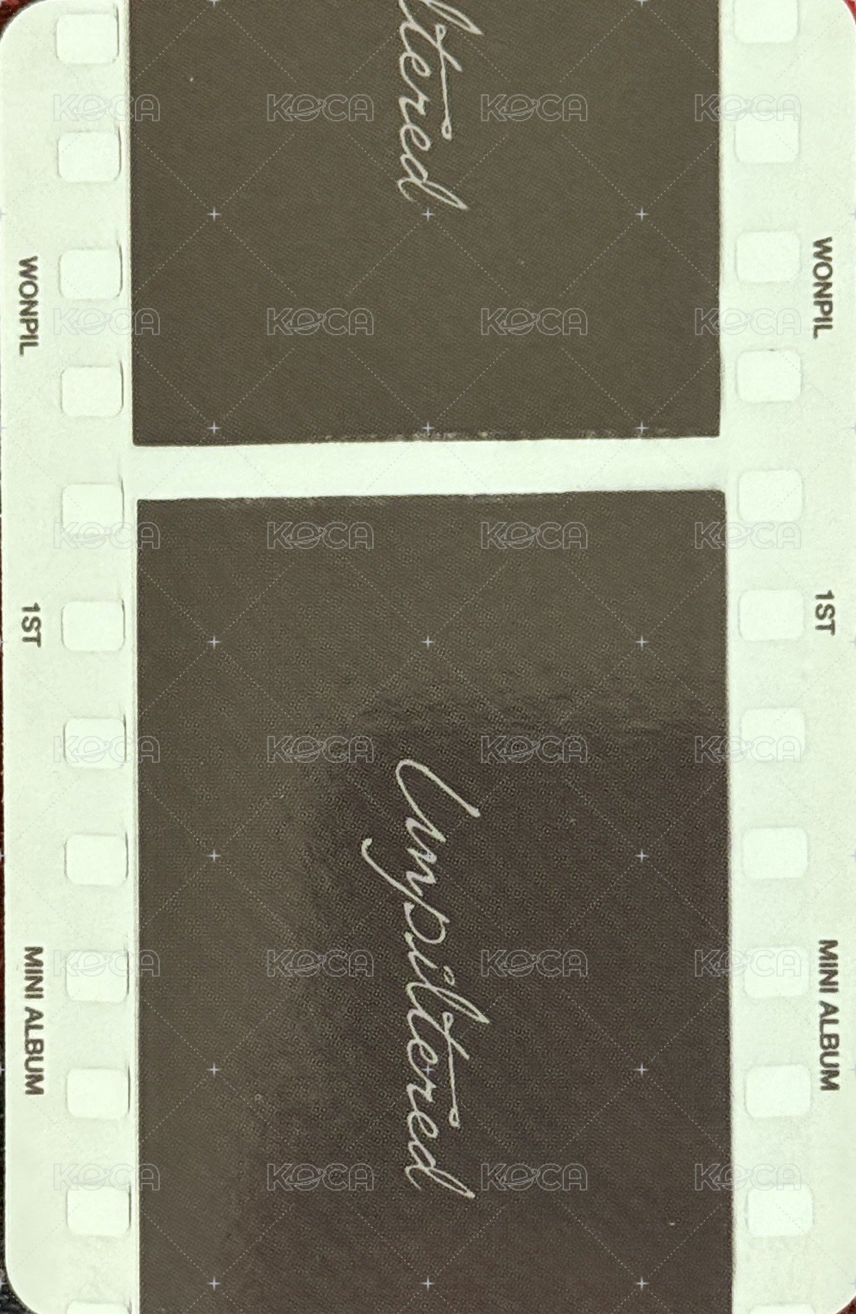 迷一 一般專 專輯卡 黑版 背面