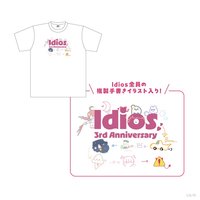 Idios 3rd Anniversary 手描きTシャツ