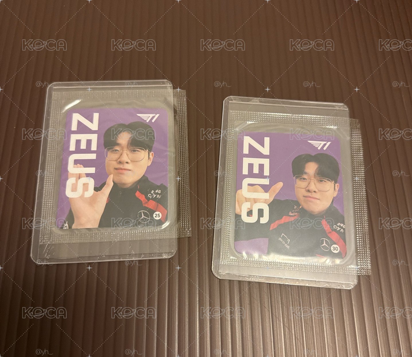 CU x T1 Zeus 收藏卡
