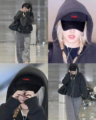Rosie 紅logo經典款老帽