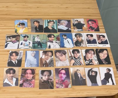 SEVENTEEN Jun 小卡們