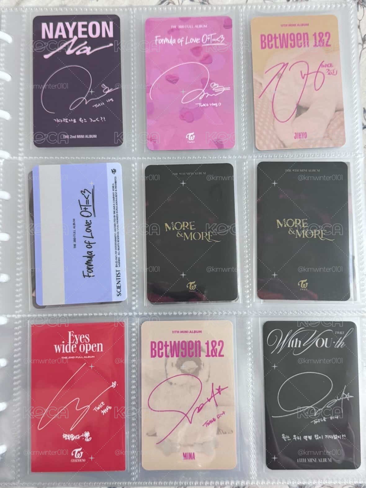 TWICE 專卡