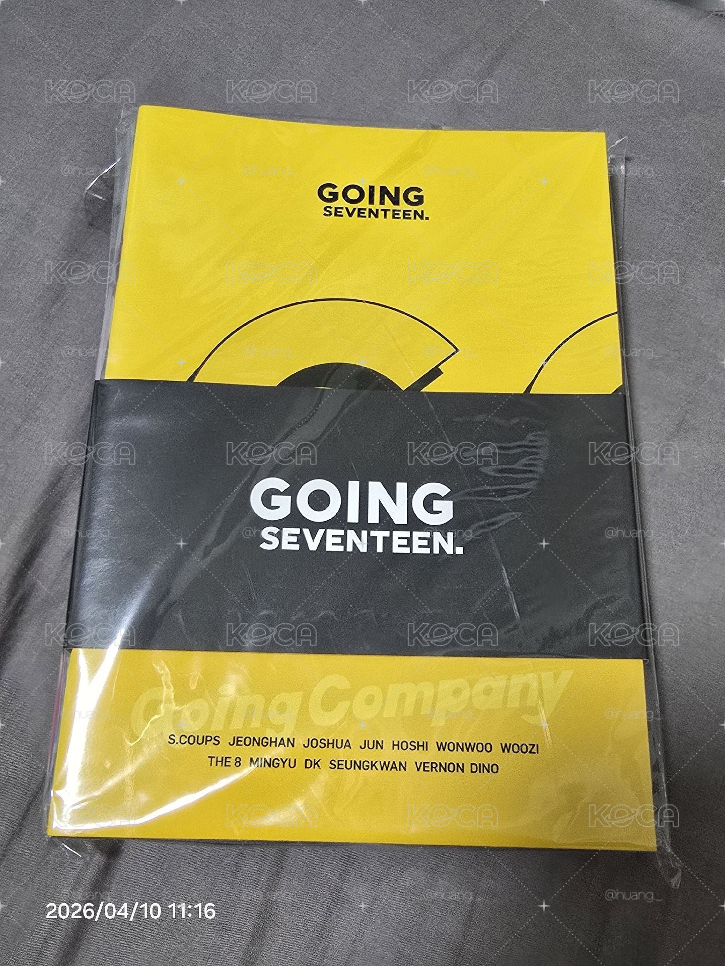 Going SEVENTEEN 幕後寫真SET