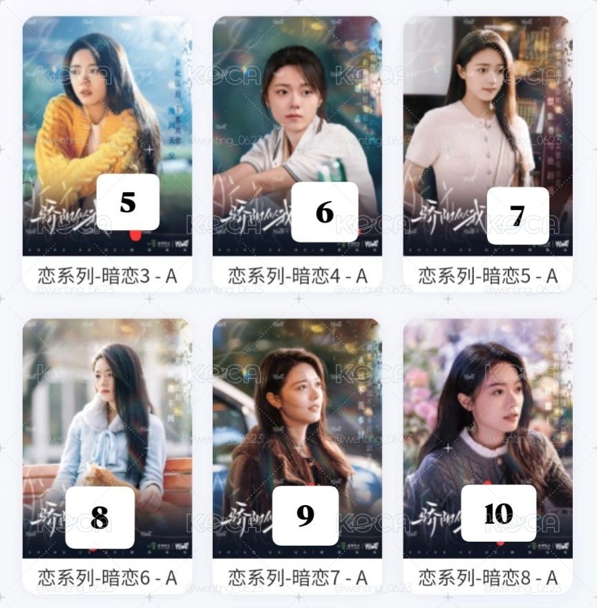 驕陽似我紀念相冊集（A5相卡）