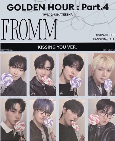 (非現) FROMM 4.0 kissing you ver 簽售卡