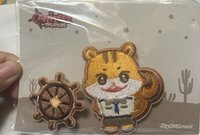 全新未使用 Aniteez 繡線布標別針 拉米