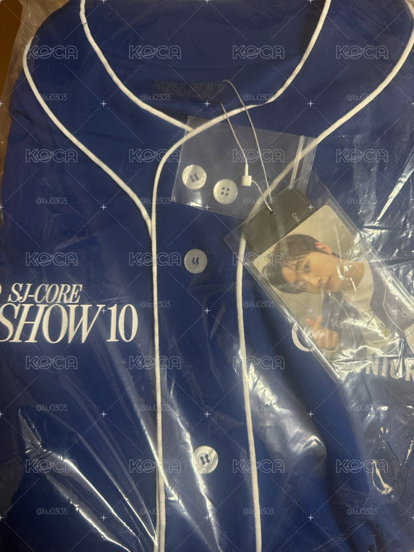 現貨｜SUPER JUNIOR 李赫宰 SS10 安可 棒球服 球衣 全新未拆