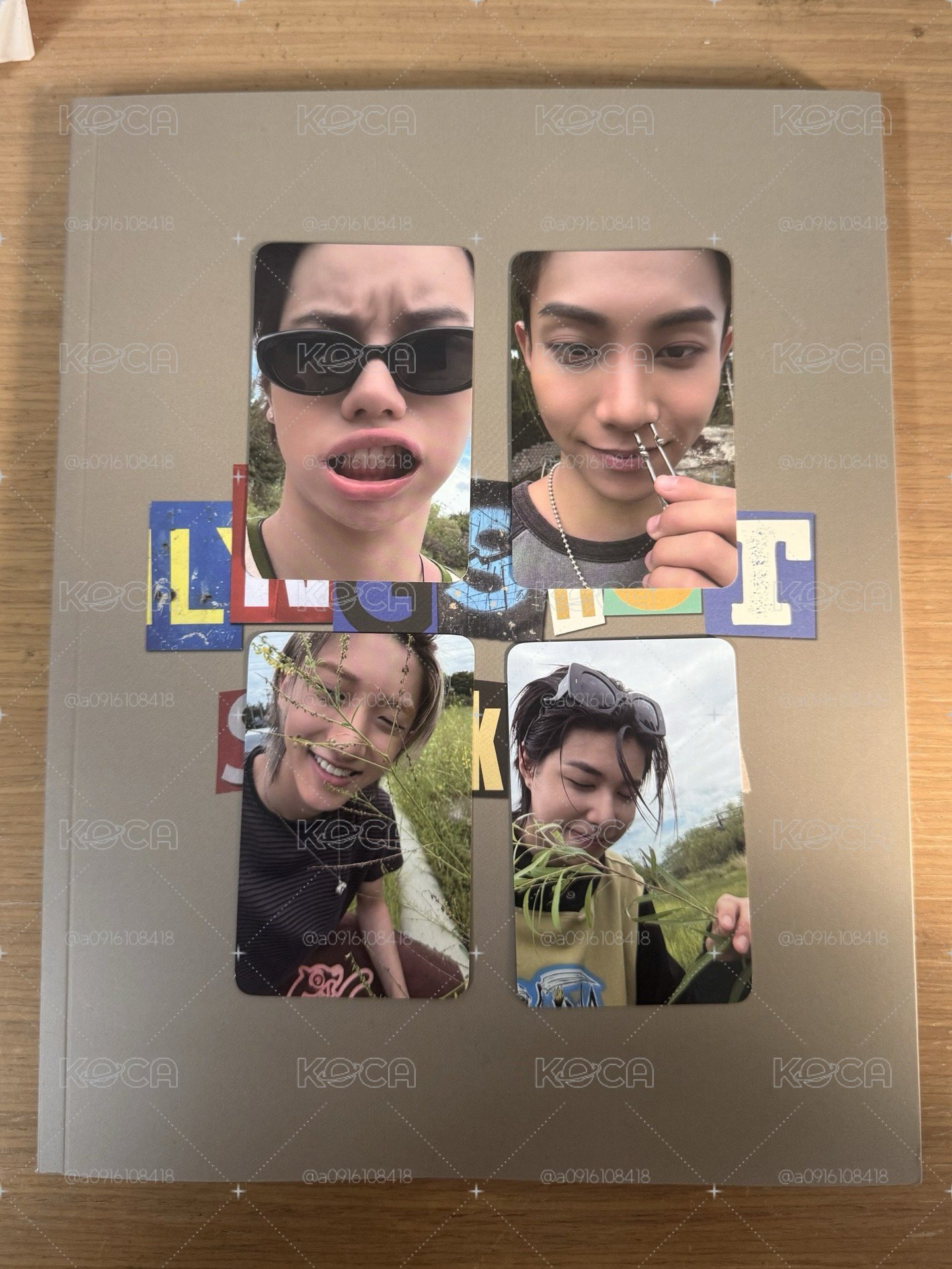 LNGSHOT貼紙書