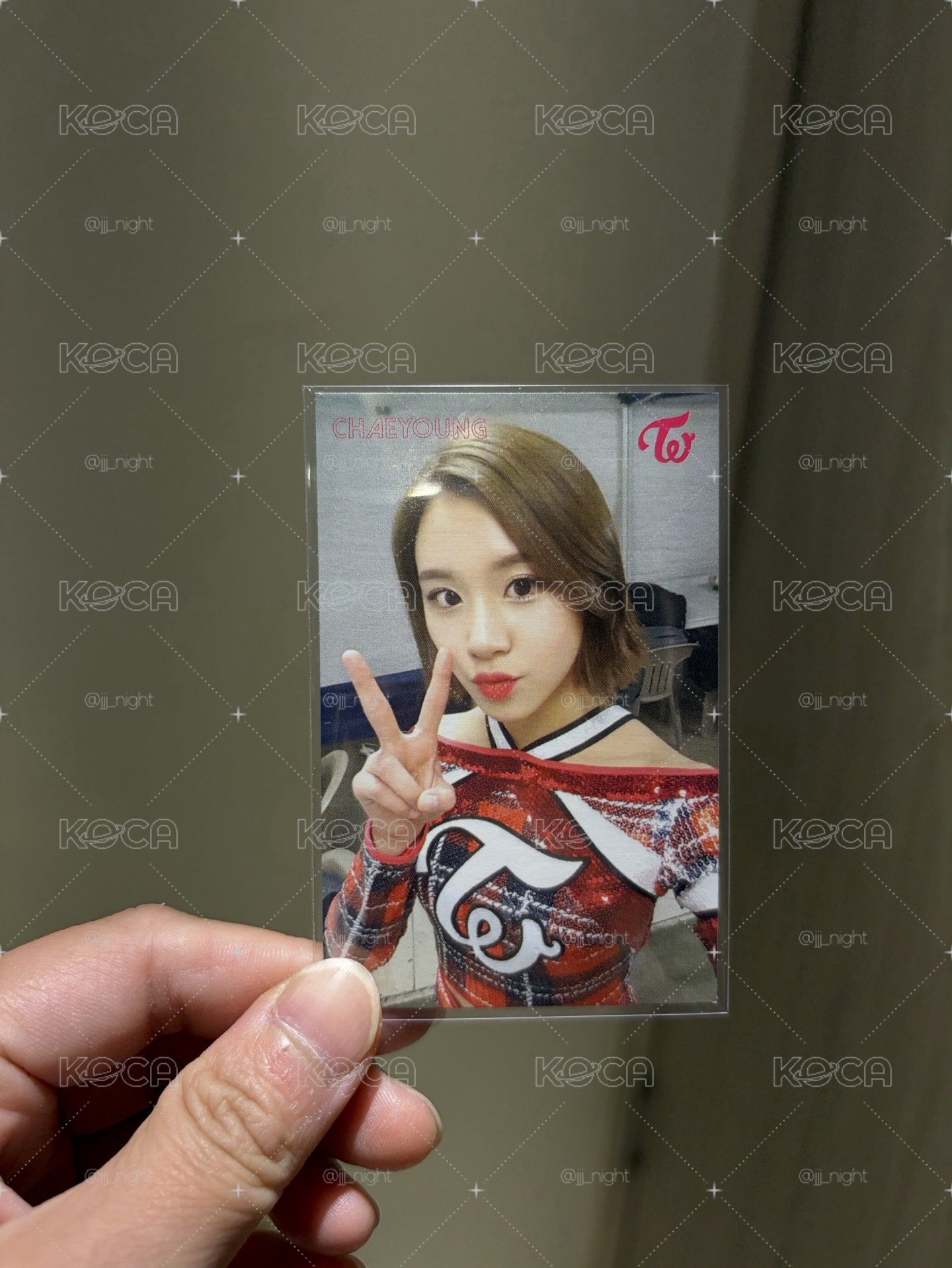 TWICE 彩瑛 迷一 泰版 專卡