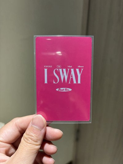 i-dle 舒華 I SWAY 專卡