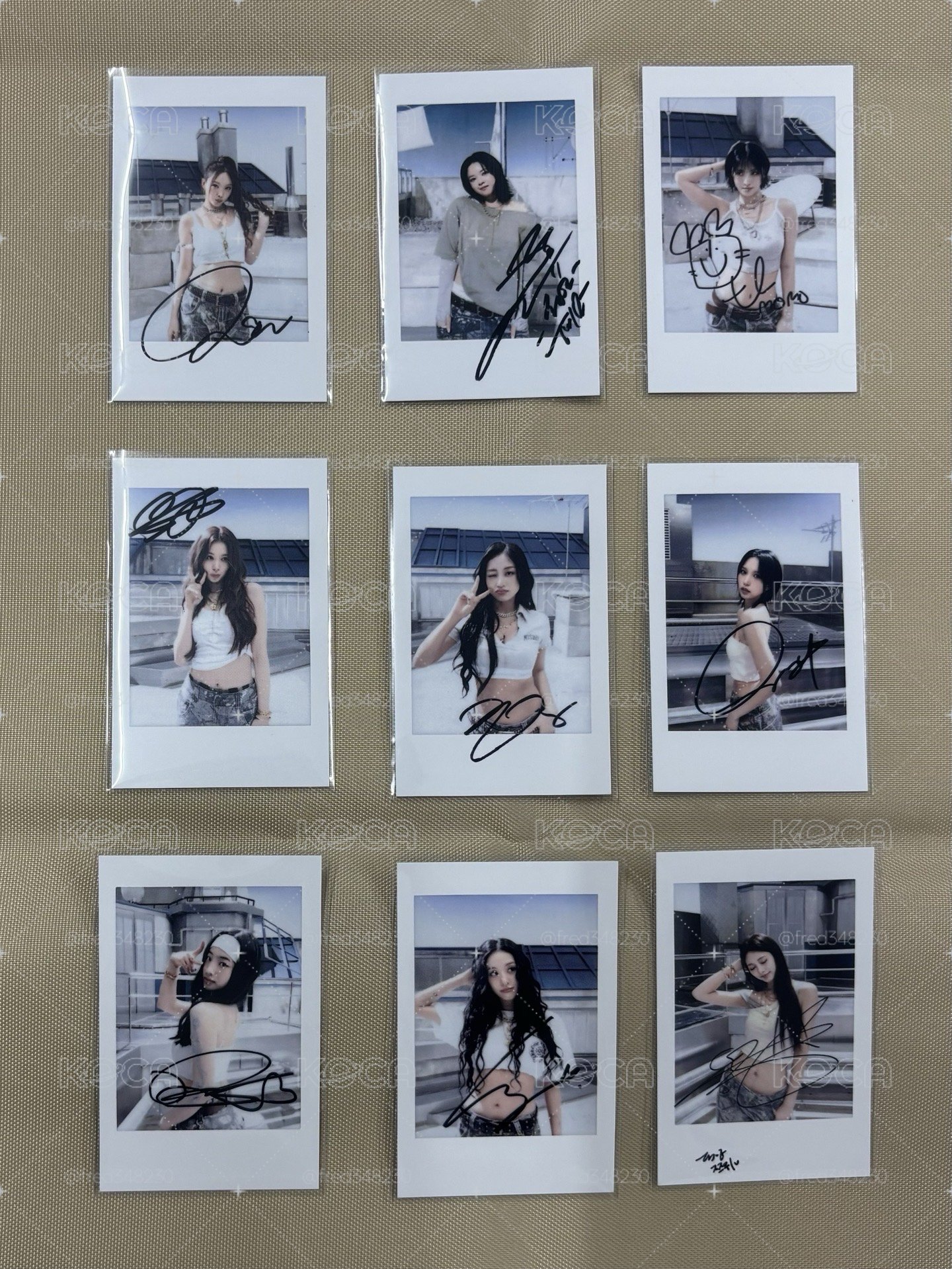 TWICE yzy 拍立得