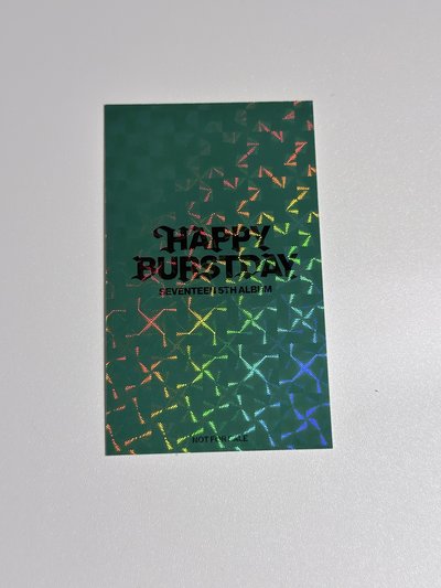 (現貨 可當日寄出）seventeen joshua 塔店抽選