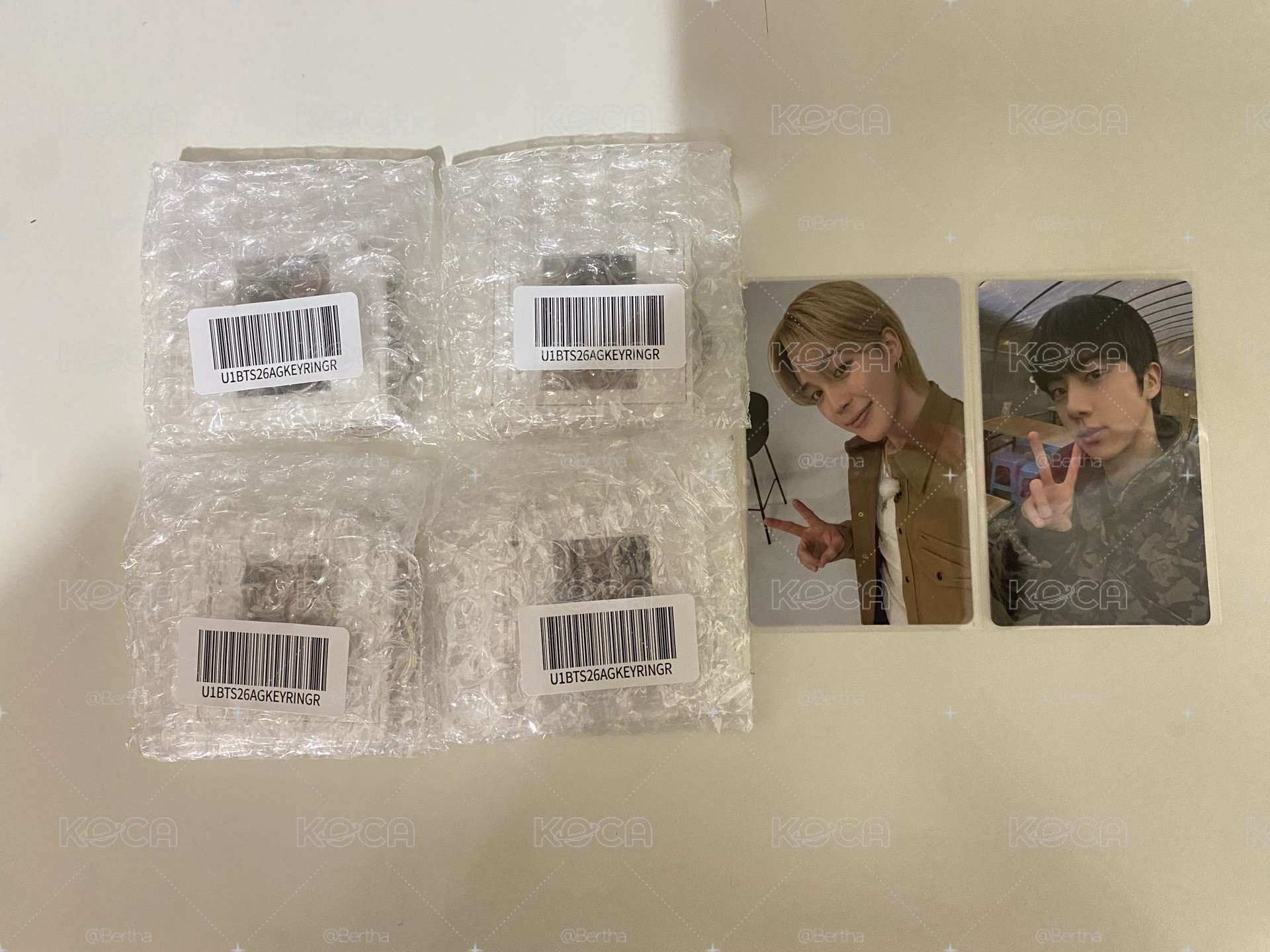 arirang wvs a版旻 b版珍 吊飾珍、其、俊