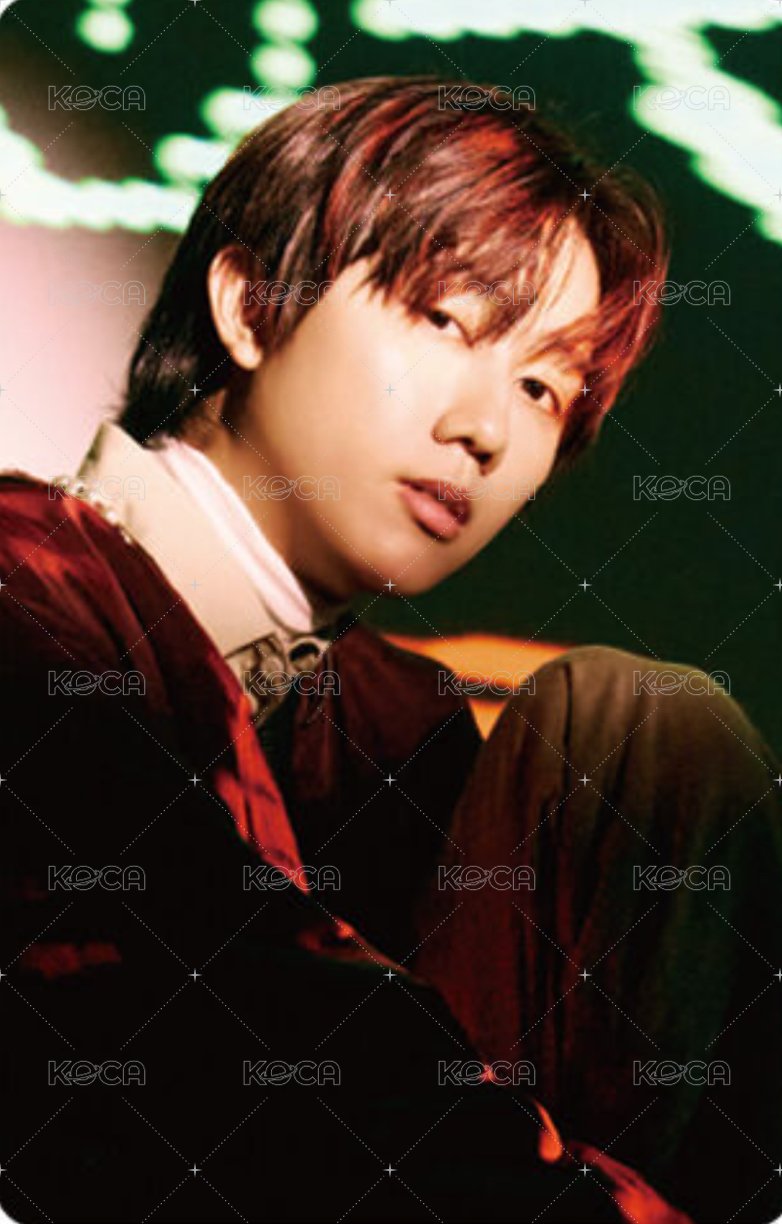 Snow Man 1st POP-UP TAIPEI ver. 周邊卡 小卡組C 背面