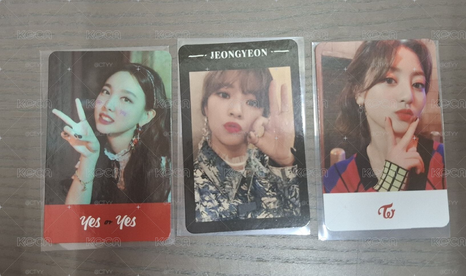 TWICE 迷六專輯小卡