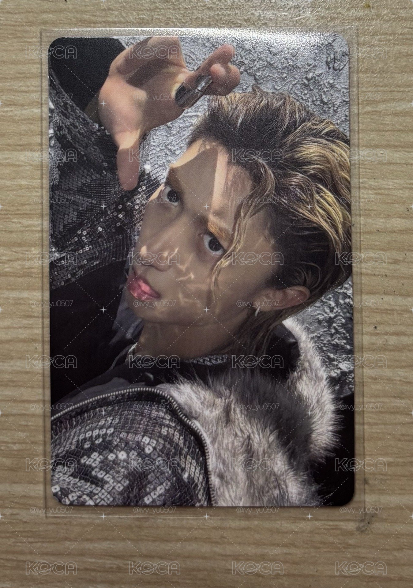 Lngshot woojin 迷一專輯卡 standard ver.