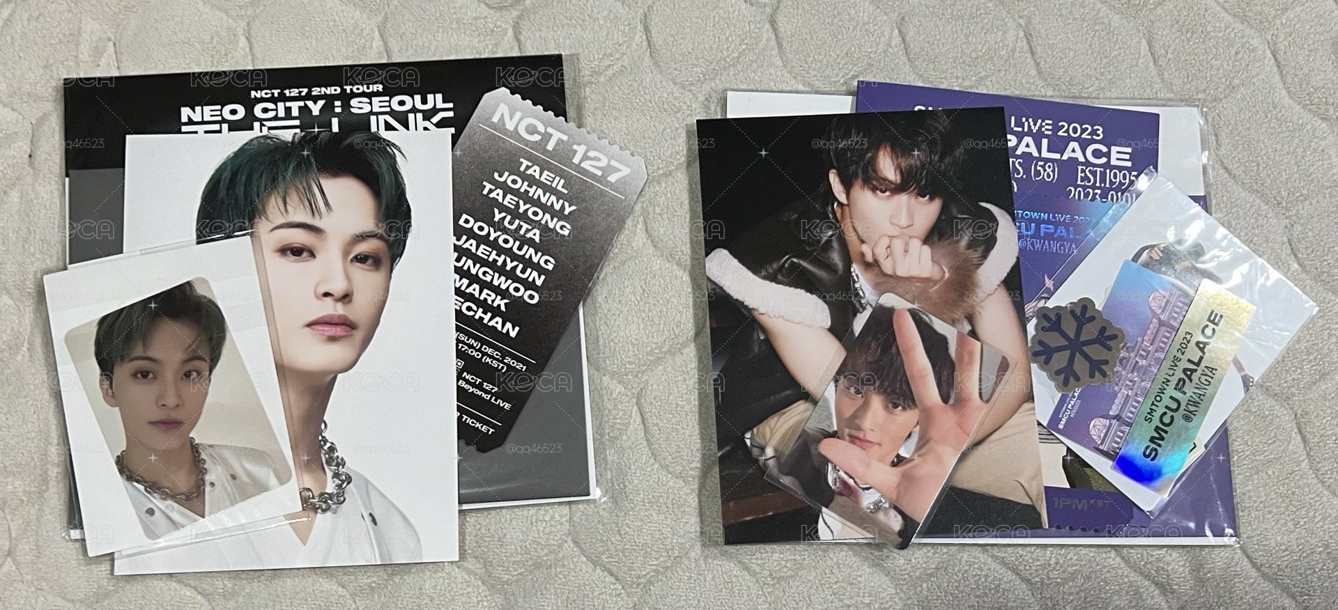 NCT127 MARK 李馬克 AR小卡組 SMTOWN家族 SMCU